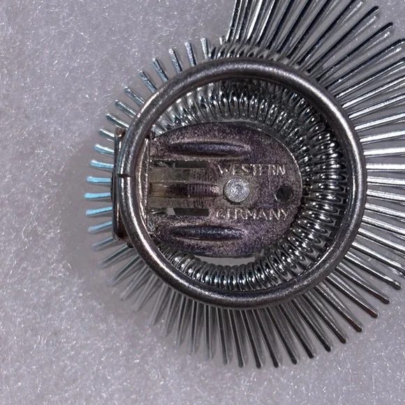 Vintage Made in Western Germany Silver Brooch - Picture 2 of 3
